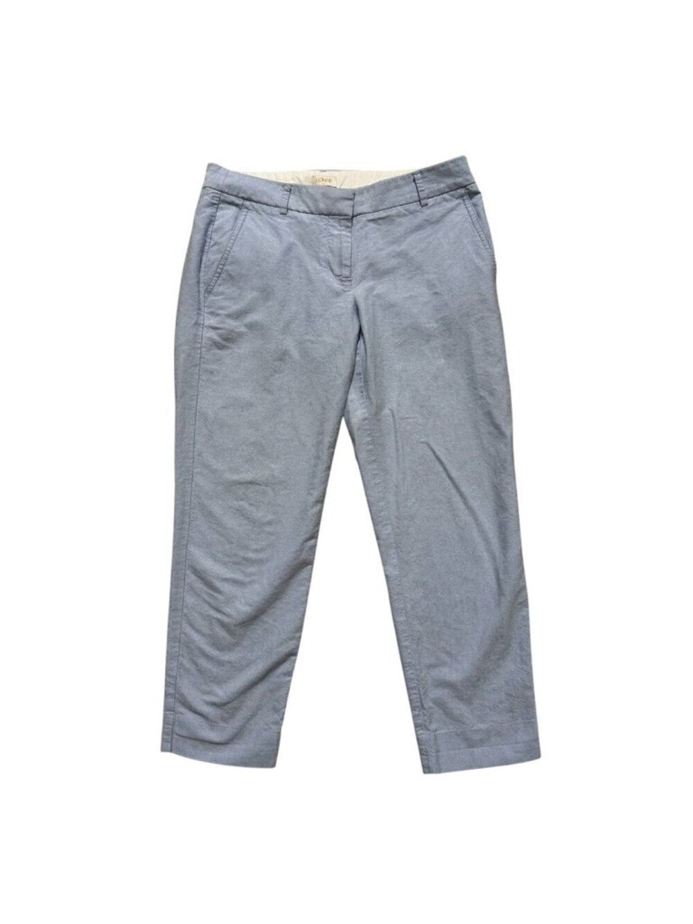 J.Crew Light Blue Pants Women’s Size 4 Cotton Cropped Casual